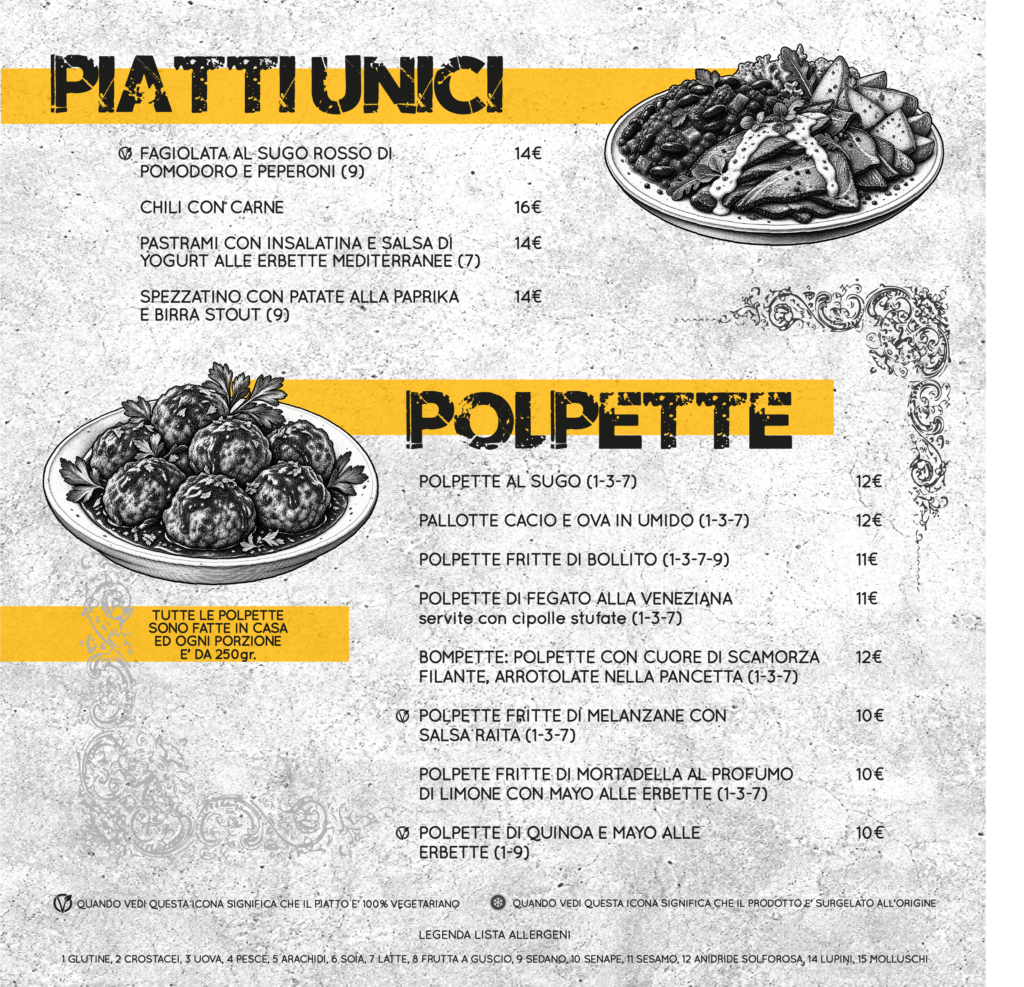 Piatti unici e Polpette Piatti unici e Polpette