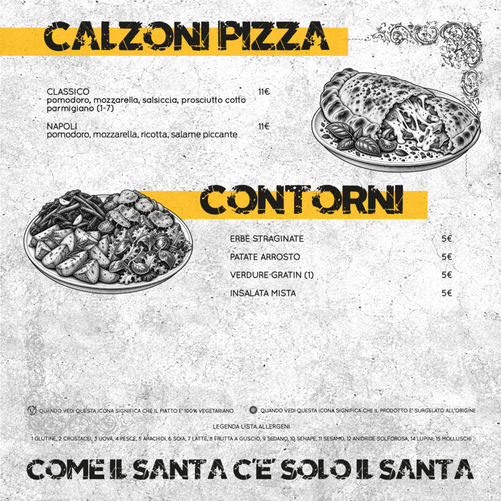 Calzoni e Contorni Calzoni e Contorni